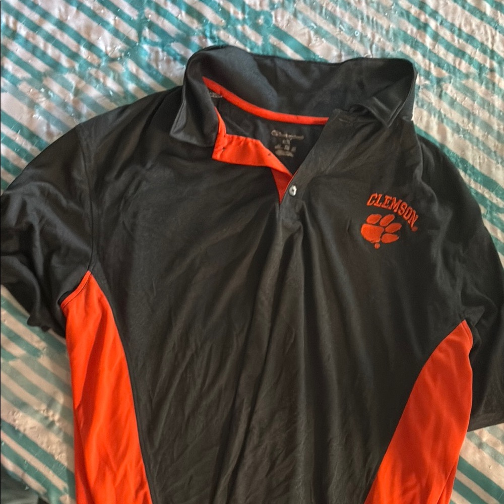 Clemson Champion Black and Orange Shirt